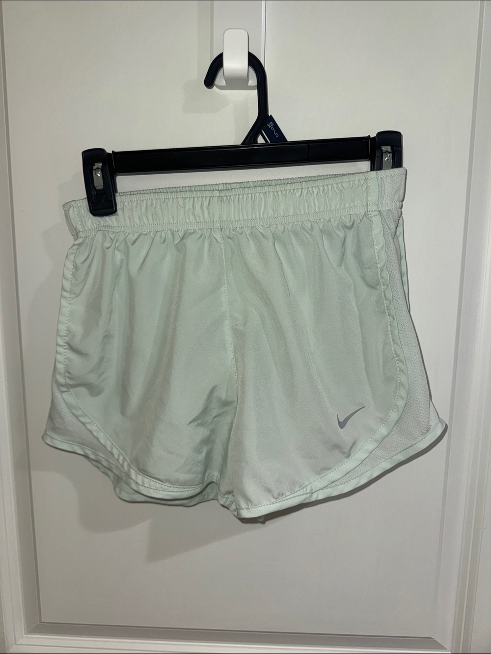 Nike Women's Mint Green Athletic Running Shorts